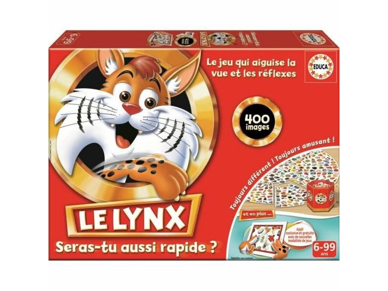 Настолна игра Educa Lynx (FR)
