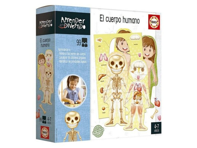 Образователна Игра El Cuerpo Humano Educa 18701 (ES)