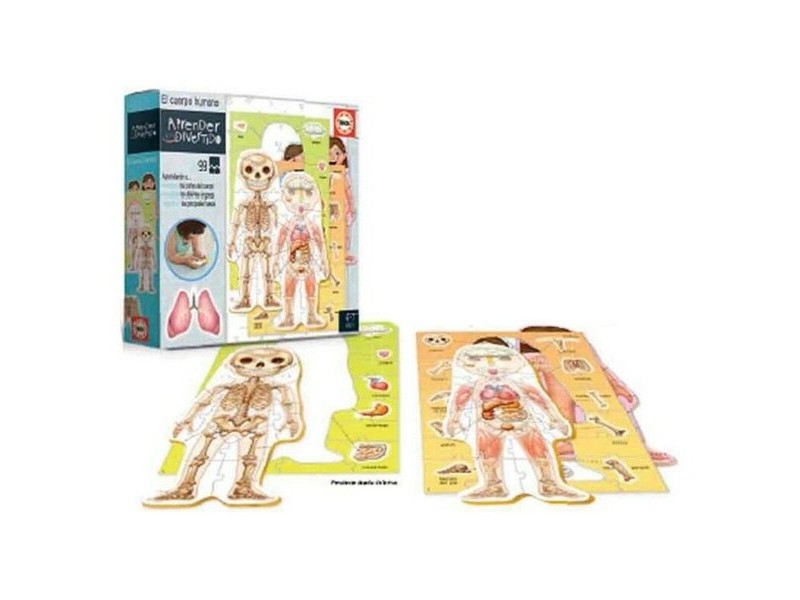 Образователна Игра El Cuerpo Humano Educa 18701 (ES)