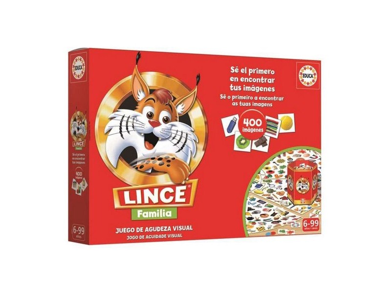 Настолна игра Educa Lince 421 Части