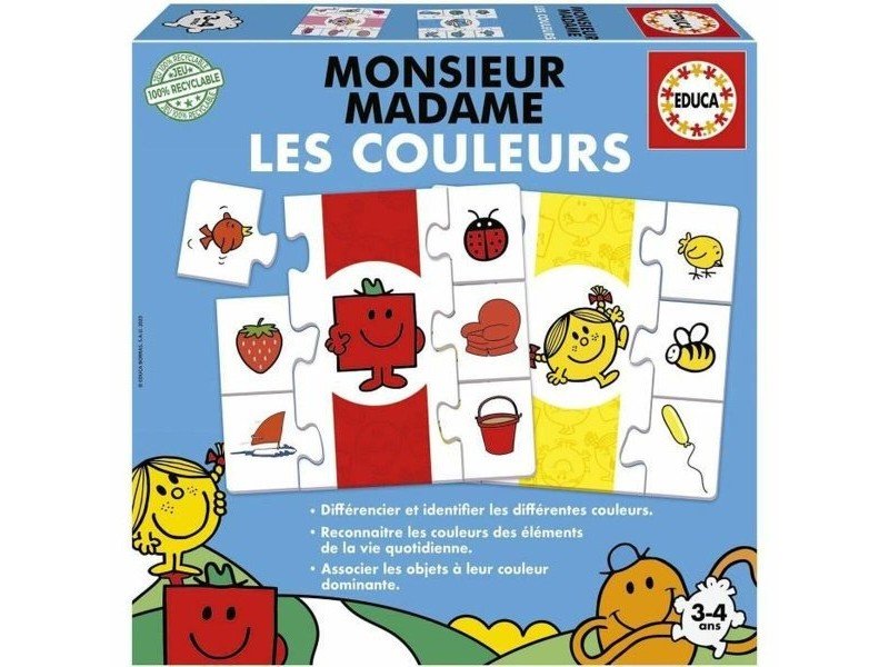 Образователна Игра Educa Mr. Men and Women