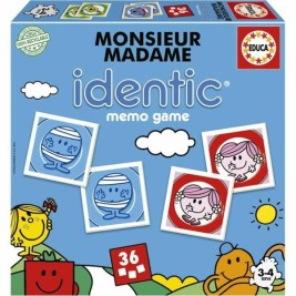 Образователна Игра Educa Monsieur Madame Identic (FR)