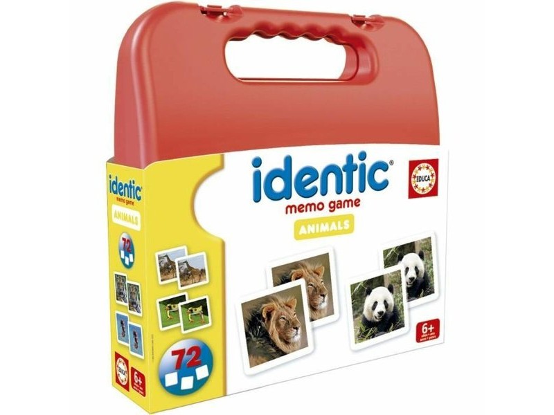 Игра за Памет Educa Identic Memo Animals