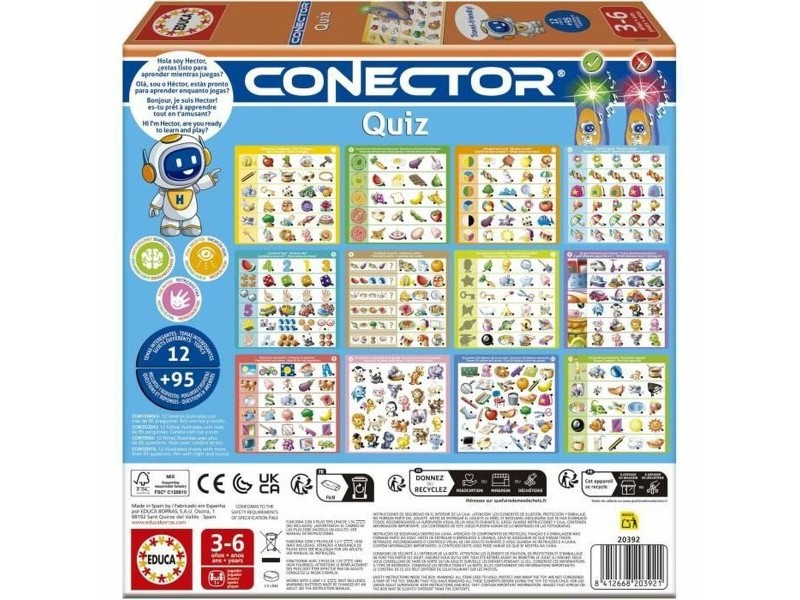 Образователна Игра Educa Conector Quiz