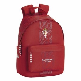 Раница за лаптоп Real Sporting de Gijón 14,1'' Червен 31 x 41 x 16 cm
