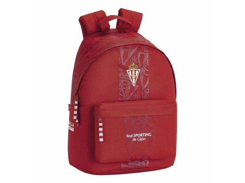 Раница за лаптоп Real Sporting de Gijón 14,1'' Червен 31 x 41 x 16 cm