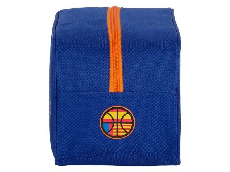 Пътническа Чанта за Обувки Valencia Basket Син Оранжев (29 x 15 x 14 cm)