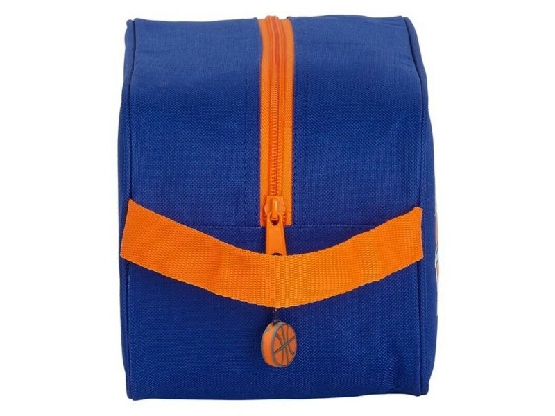 Пътническа Чанта за Обувки Valencia Basket Син Оранжев (29 x 15 x 14 cm)