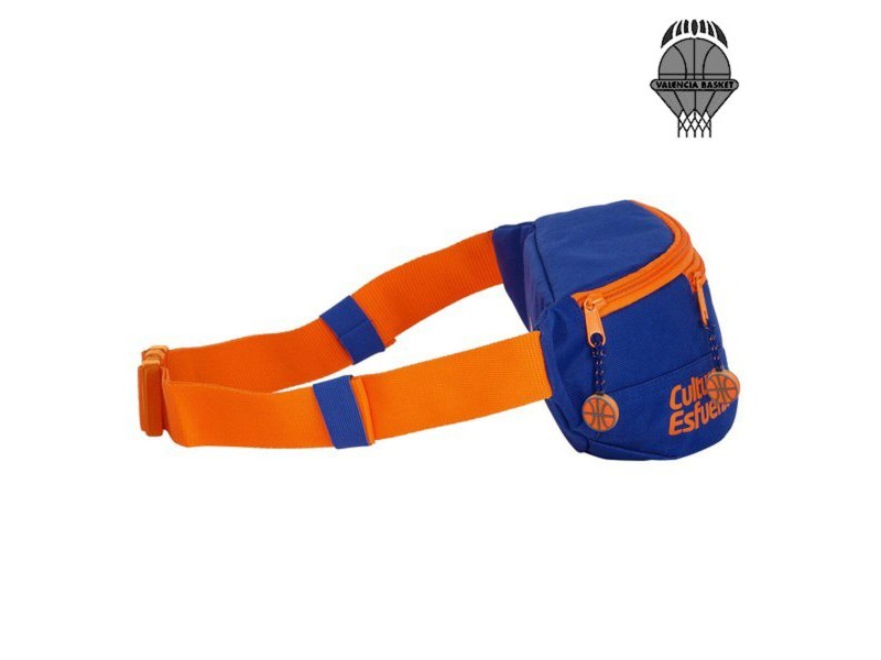 Чантичка за Кръста Valencia Basket Син Оранжев (23 x 12 x 9 cm)