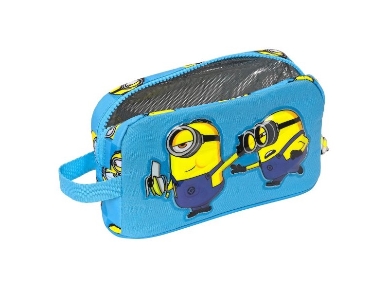 Термо чанта Minions Minionstatic Син (21.5 x 12 x 6.5 cm)