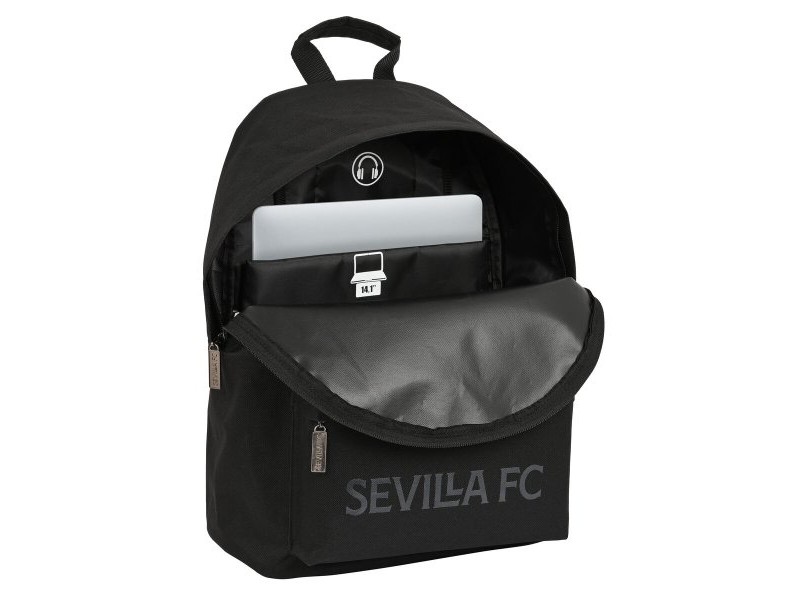 Раница за лаптоп Sevilla Fútbol Club sevilla fc Черен 31 x 41 x 16 cm Раница за лаптоп Sevilla Fútbol Club sevilla fc Черен 31 x 41 x 16 cm