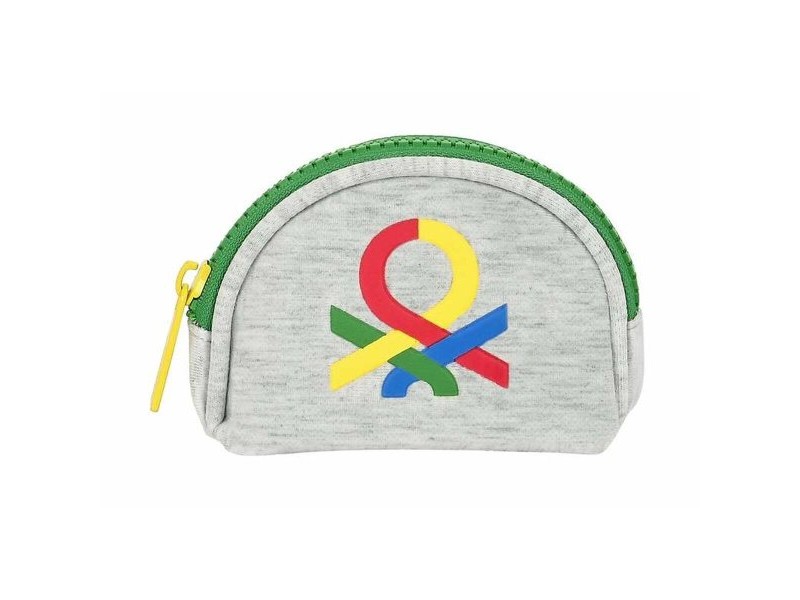 портмоне Benetton Pop Сив 9,5 x 7 x 3 cm