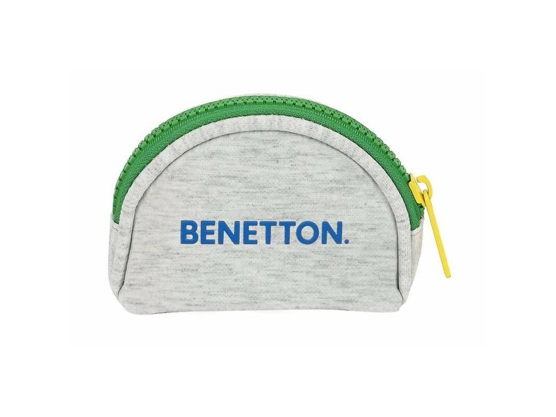 портмоне Benetton Pop Сив 9,5 x 7 x 3 cm