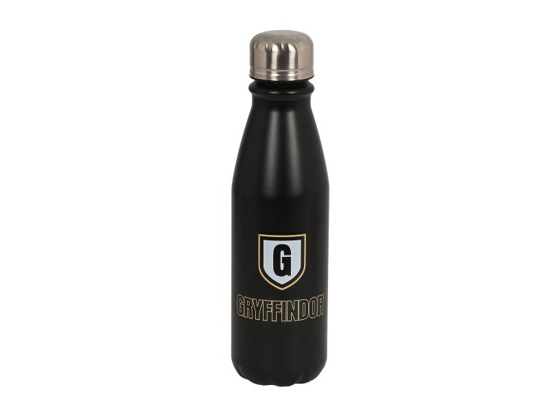 Бутилка за вода Harry Potter Bravery Черен Метал 500 ml