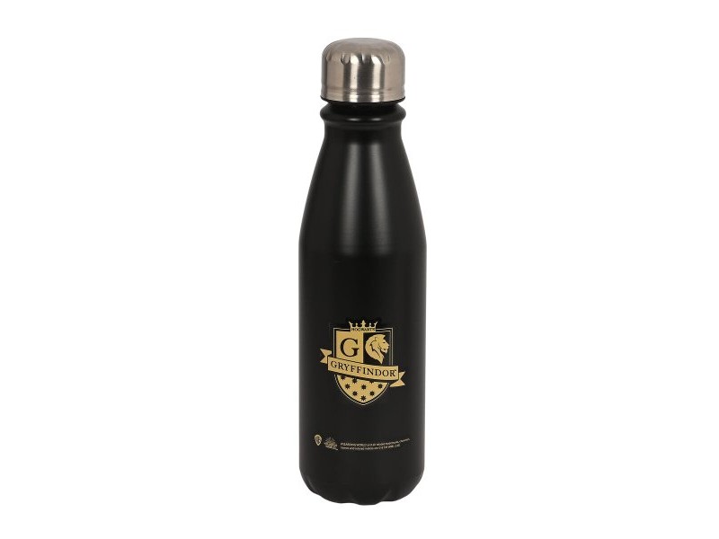 Бутилка за вода Harry Potter Bravery Черен Метал 500 ml