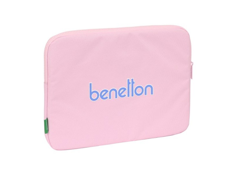 Калъф за каптоп Benetton Pink Розов (34 x 25 x 2 cm)