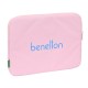 Калъф за каптоп Benetton Pink Розов (34 x 25 x 2 cm)