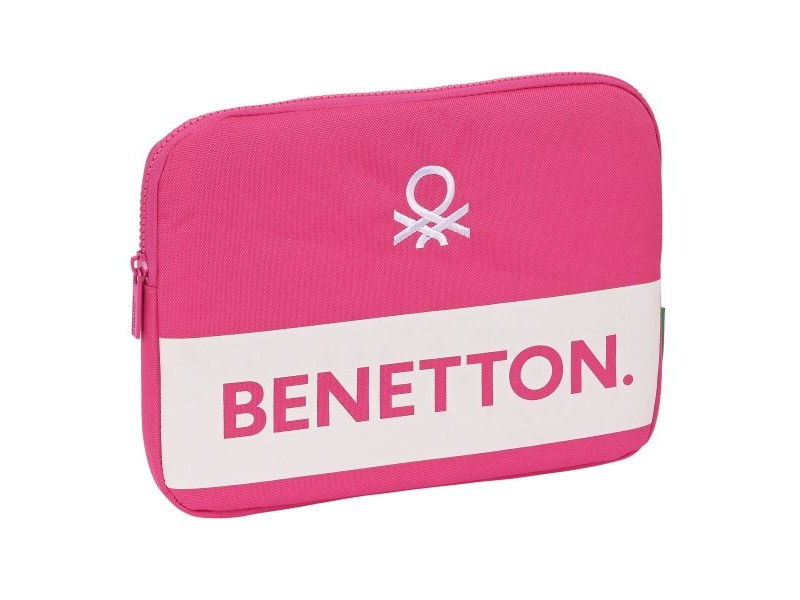 Калъф за каптоп Benetton Raspberry Фуксия (31 x 23 x 2 cm)