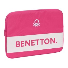 Калъф за каптоп Benetton Raspberry Фуксия (34 x 25 x 2 cm)