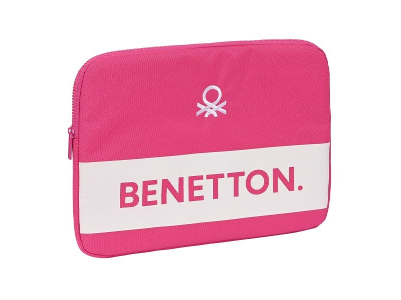 Калъф за каптоп Benetton Raspberry Фуксия (34 x 25 x 2 cm)