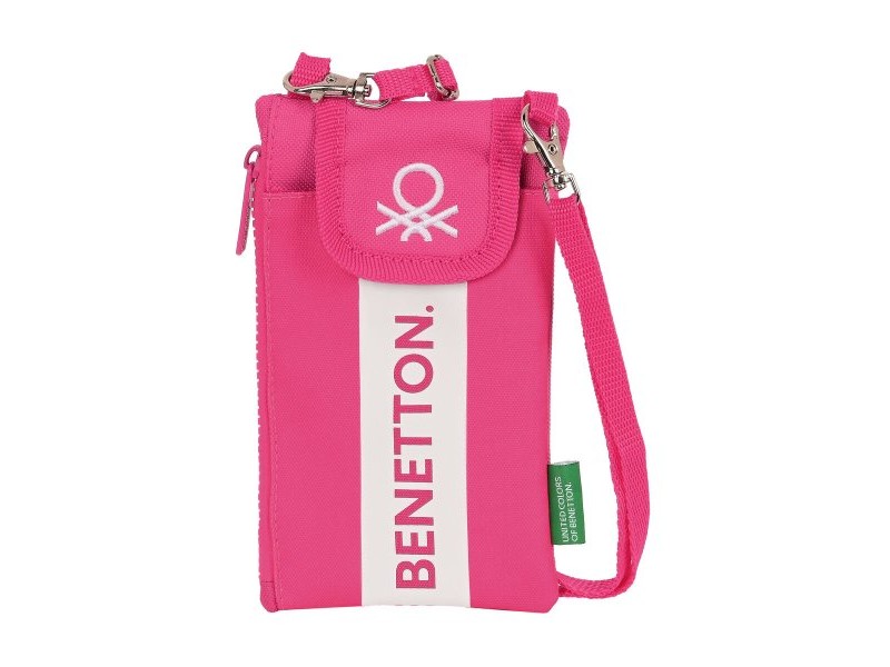 портмоне Benetton Raspberry Калъф за мобилен телефон Фуксия