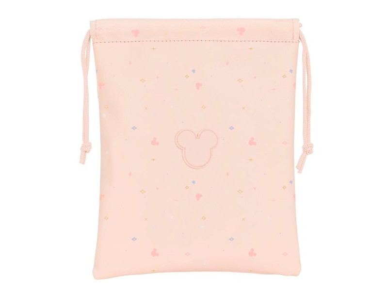 Чанта за Обяд Minnie Mouse Baby Светло розово 20 x 25 cm Чувал