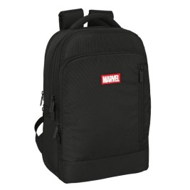 Раница за Лаптоп и Таблет с Изход за USB Marvel Черен