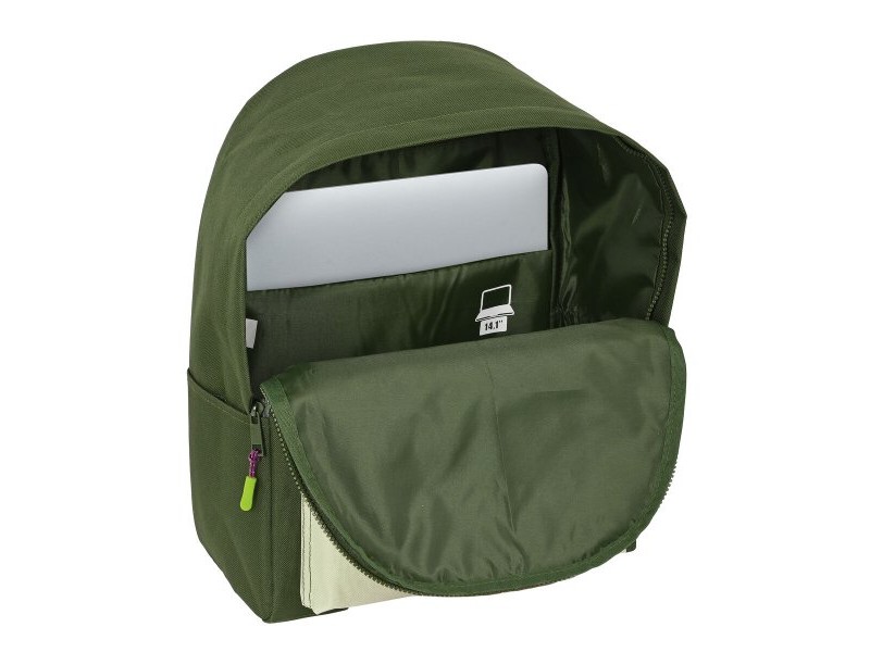 Раница за лаптоп Munich Bright Khaki Зелен 31 x 40 x 16 cm