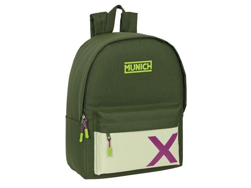 Раница за лаптоп Munich Bright Khaki Зелен 31 x 40 x 16 cm
