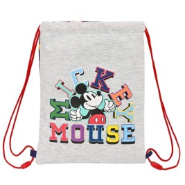 Раница с връвка Mickey Mouse Only One Морско син 26 x 34 x 1 cm