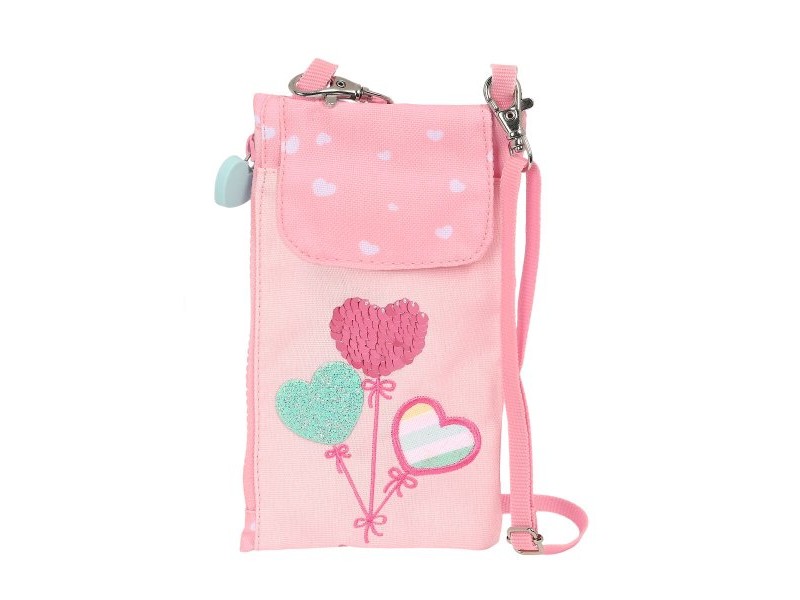 портмоне BlackFit8 Globitos Калъф за мобилен телефон Розов