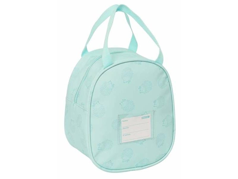 Термо чанта Safta цвят тюркоаз 19 x 22 x 14 cm Таралеж