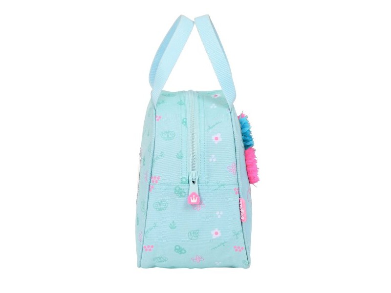 Термо чанта Glow Lab Cute doll 19 x 22 x 14 cm Светло син Термо чанта Glow Lab Cute doll 19 x 22 x 14 cm Светло син