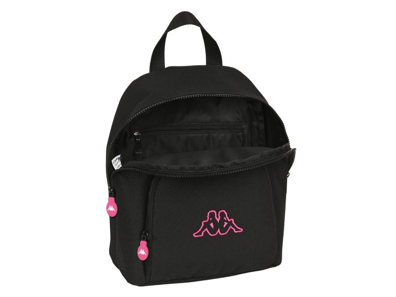 Всекидневна Раница Kappa Black and pink Черен 13 L