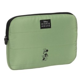 Калъф за каптоп Minnie Mouse Mint shadow Военно зелено (31 x 23 x 2 cm)