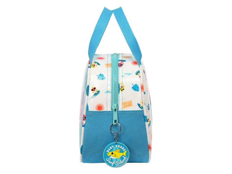 Термо чанта Baby Shark Surfing Син Бял 19 x 22 x 14 cm