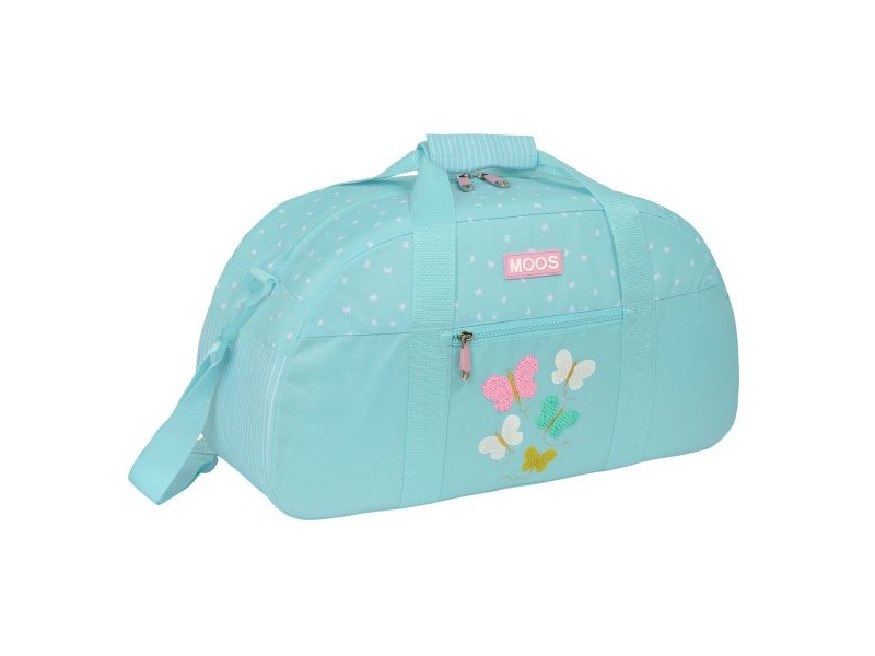 Спортна Чанта Moos Butterflies Светло син 50 x 26 x 20 cm