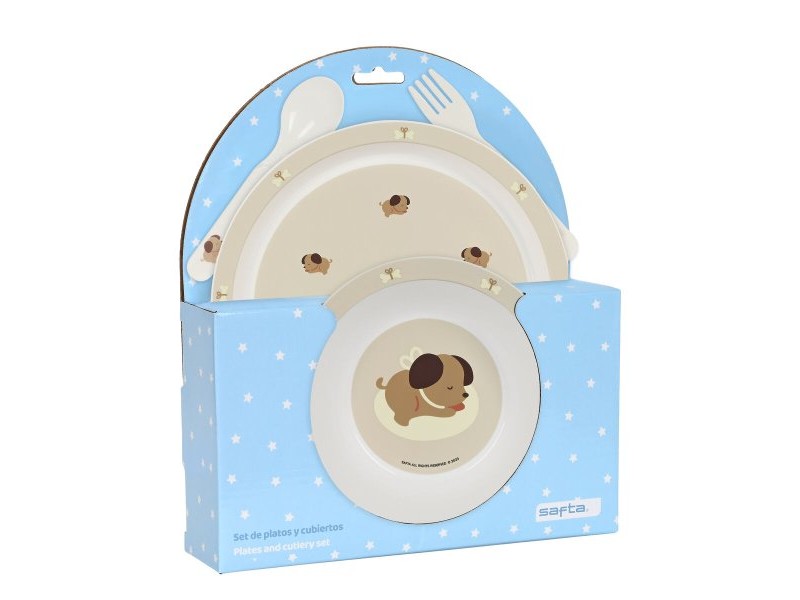 Кухненски комплект Safta Puppy 22.5 x 26 x 5.5 cm (4 Части)
