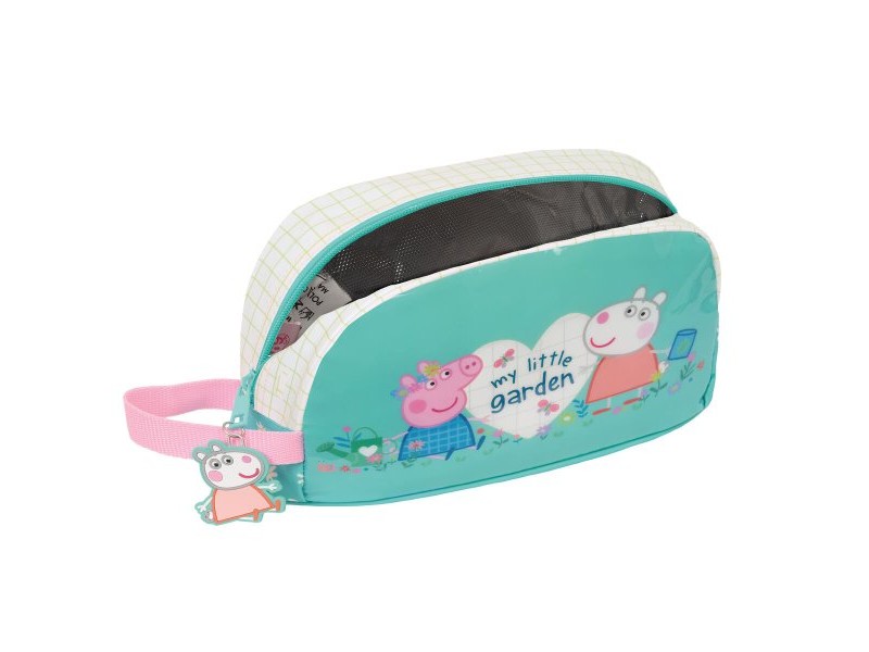 Термо чанта Peppa Pig Pretty flowers Жълт Мента 21,5 x 12 x 6,5 cm