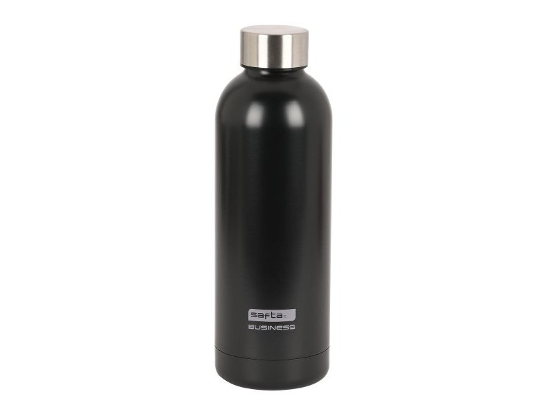 Бутилка от Неръждаема Стомана Safta Black 500 ml Черен