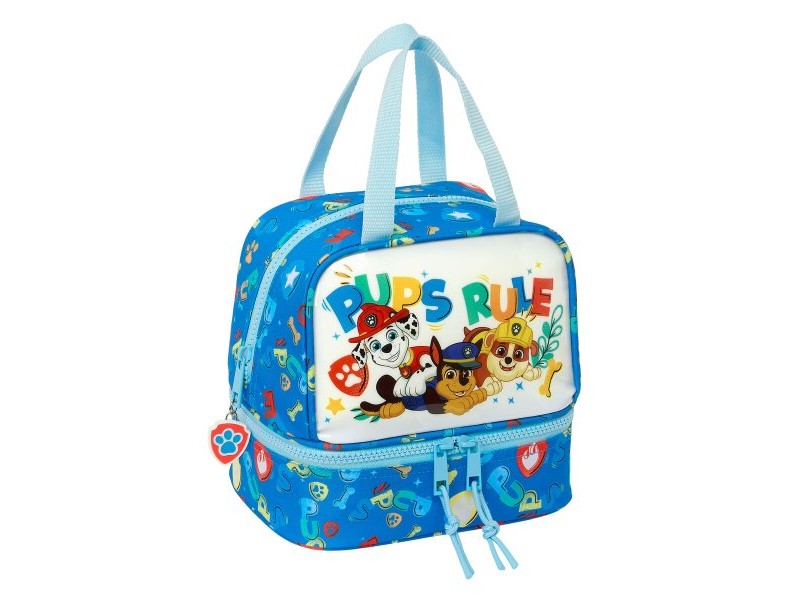 Чанта за Обяд The Paw Patrol Pups rule Син 20 x 20 x 15 cm
