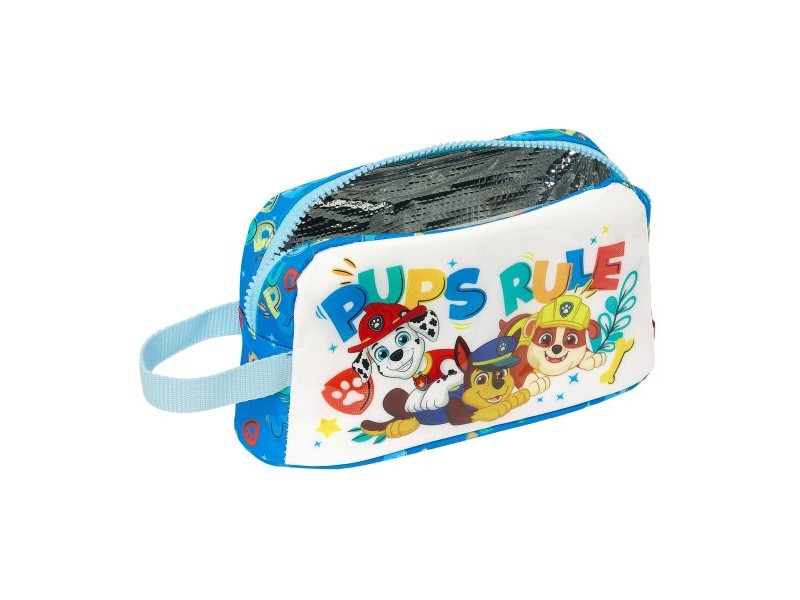 Термичен Държач за Закуска The Paw Patrol Pups rule Син 21,5 x 12 x 6,5 cm
