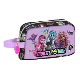 Термичен Държач за Закуска Monster High Creep Черен 21,5 x 12 x 6,5 cm