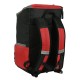 Раница Safta Multisports Черен Червен Спортен 28 x 50 x 22 cm