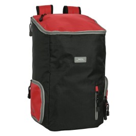 Раница Safta Multisports Черен Червен Спортен 28 x 50 x 22 cm