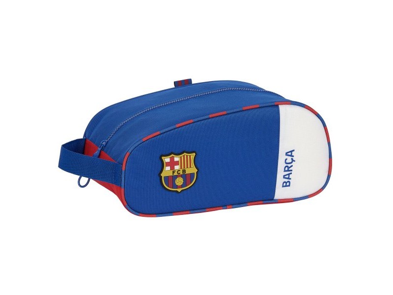 Пътническа Чанта за Обувки F.C. Barcelona Син Кестен 34 x 15 x 18 cm