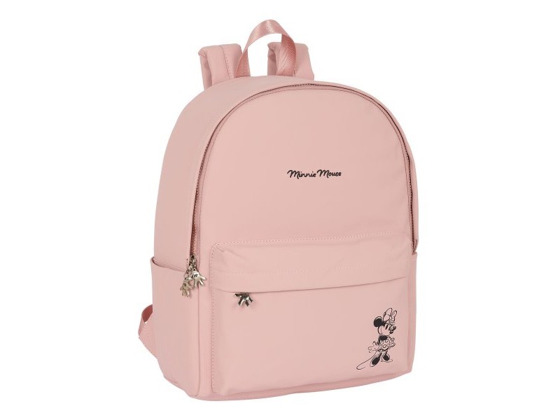 Раница за лаптоп Minnie Mouse Teen Misty Розов 31 x 40 x 16 cm