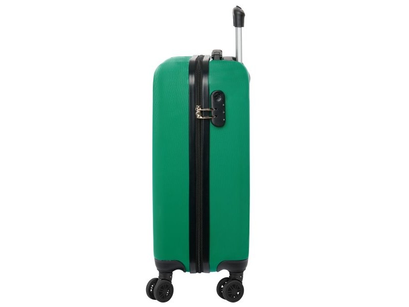 Куфар на Колелца за Ръчен Багаж Real Betis Balompié Зелен 20'' 34,5 x 55 x 20 cm