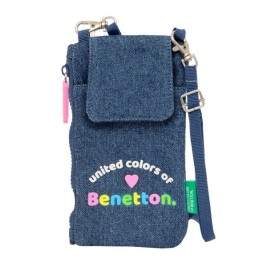 портмоне Benetton Denim Мобилна чанта Син