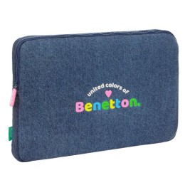 Калъф за каптоп Benetton Denim Син 15,6'' 39,5 x 27,5 x 3,5 cm